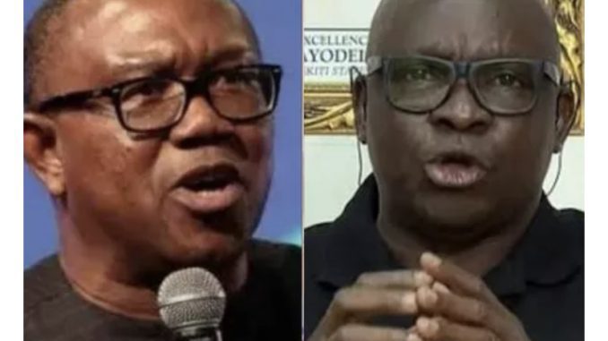 If I were in Tinubu's position, I would not let Obi emerge victorious - Fayose