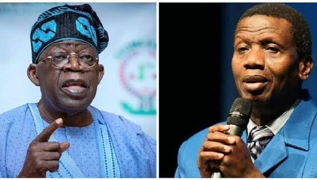 Pastor Enoch Adeboye received a special birthday message from Tinubu