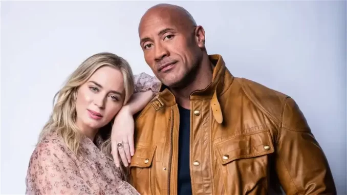 Dwayne Johnson and Emily Blunt's Playful Banter on 'Jungle Cruise' Takes a Controversial Turn