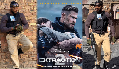 Nollywood actor Bolanle Ninalowo features in Extraction 2