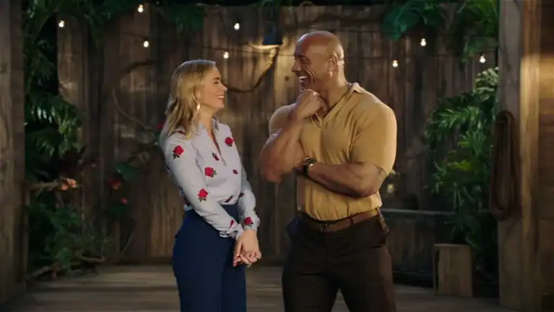 Dwayne Johnson and Emily Blunt's Playful Banter on 'Jungle Cruise' Takes a Controversial Turn