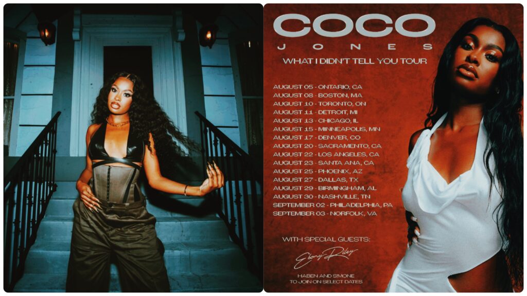 Coco Jones Announces ‘What I Didn’t Tell You Tour’ Dates