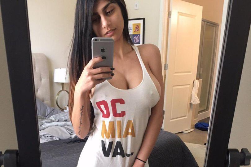 Mia Khalifa took to Twitter to compare her porn 'nightmare' with Taylor Swift's legal disputes (Image: notthefakemiakhalifa/Instagram)