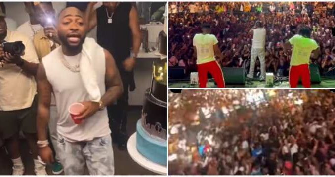 Davido Shuts Down 16k Capacity Stage in Canada, Videos Surface: Timeless Tour Thrills Fans