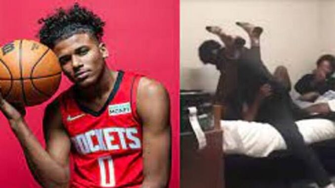 The video of Jalen Green Making Sexual Gestures to Josh Christopher Goes Viral, Stirring Mixed Reactions