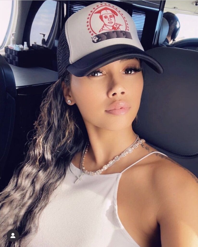 Jada Pollock, the girlfriend of Wizkid and the mother of his two children