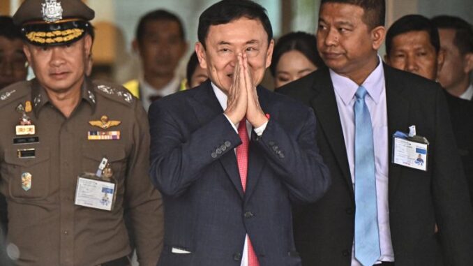 Former Thailand PM, Thaksin Shinawatra, Jailed Upon Return from 15-Year Exile