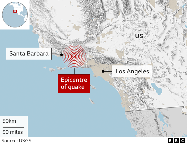 Earthquake Shakes Parts of California Amidst Storm Hilary