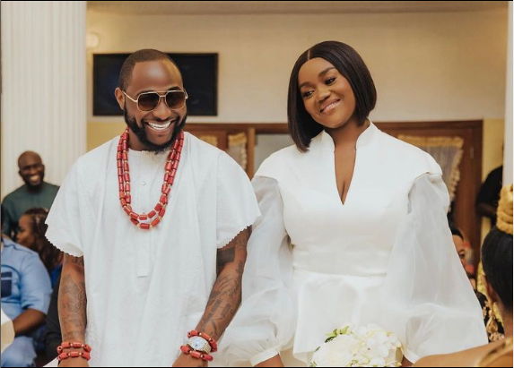How did Davido meet Chioma his wife?