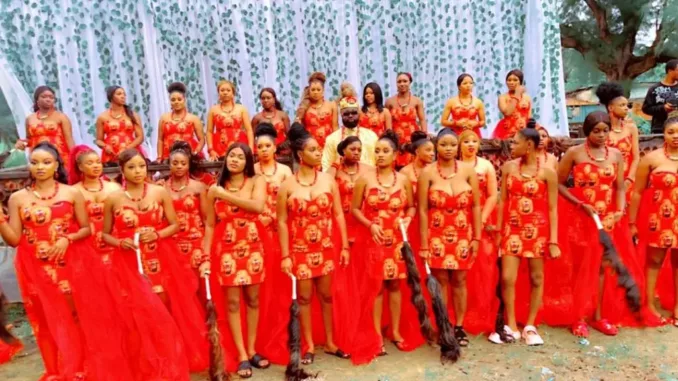 Afrobeat Star Harrysong Breaks Records with Spectacular Marriage to 30 Women in a Single Day